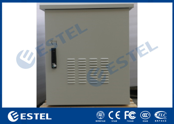 China Custom Metal Wall mount Waterproof Outdoor Telecom Cabinet Outdoor Enclosure With Cooling supplier