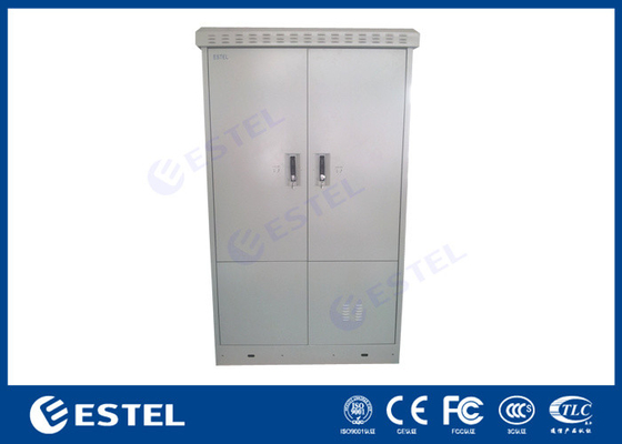 China 1200W Powder Coating Anti-corrosion Outdoor Equipment Enclosure with Environment Monitoring Unit supplier