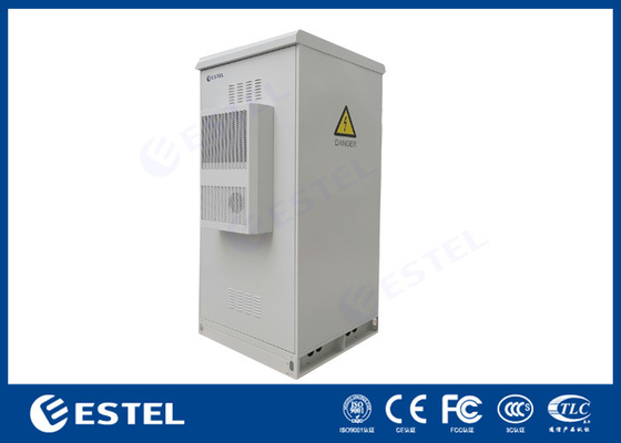 china 40U IP55 Double Door 900×900×2100mm  Galvanized Steel Outdoor Telecom Equipment Cabinet supplier