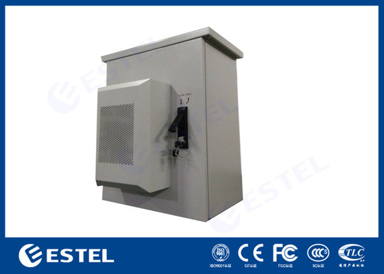China One Compartment 19 Inch IP55 Outdoor Equipment Cabinet Three Point Locking 450mm×460mm×750mm supplier