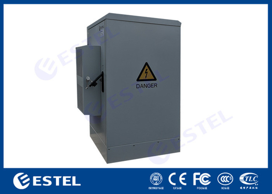 china 20U 220VAC Outdoor Telecom Enclosure 19 Inch Rack Cabinet Windproof supplier