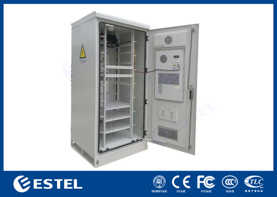 China Waterproof Outdoor Telecom Cabinets , Outdoor Equipment Cabinet With Air Conditioner supplier