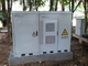 IP55 Outdoor Integrated Telecom Cabinet, With Battery, Equipment, MDF Compartment supplier