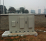 IP55 Outdoor Telecom Cabinet With Three Compartments, AC220V or DC48V Air Conditioner supplier