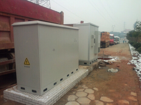 Outdoor Telecom Cabinet, Battery Cabinet, Telecom Power Cabinet, Telecom Rack, IP55 supplier