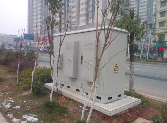 Outdoor Telecom Cabinet, Battery Cabinet, Telecom Power Cabinet, Telecom Rack, IP55 supplier