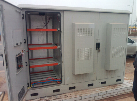 Outdoor Telecom Cabinet, Battery Cabinet, Telecom Power Cabinet, Telecom Rack, IP55 supplier