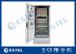 19 Inch Thermostatic Sandwich Sturcture Outdoor Telecom Cabinet With Rectifier System UPS supplier