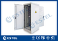 Custom Outdoor Telecom Cabinet , Telecom Equipment Cabinet With Air Conditioner supplier