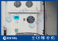 Air Conditioner Cooling Outdoor Telecom Cabinet 19 Inch Rack Enclosures IP55, Double Wall Galvanized Steel supplier