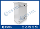 7U 19” Rack Outdoor Pole Mount Enclosure With Peltier Air Conditioner / Customizable Metal Pole Mounted Cabinet supplier