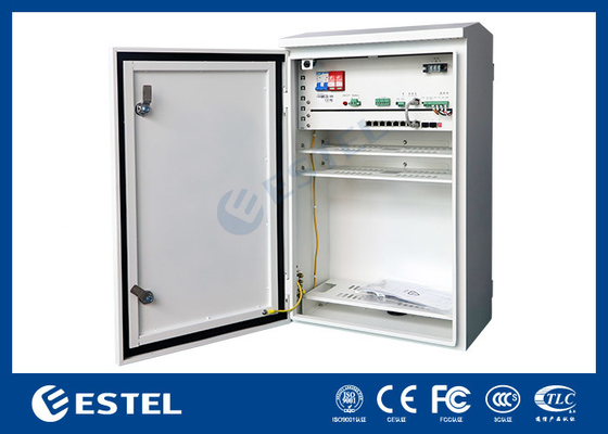 Outdoor Smart Surveillance Box ESP0603 Network Switch Cabinet Pole Mounted supplier