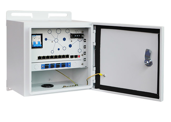 Outdoor POE Switch Box Model QB2082SPG Waterproof Cabinet Ethernet Switch supplier