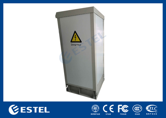 19 inch 35u Intergrated Outdoor Telecom Cabinets With Air Conditioner And Fan supplier