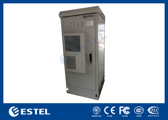 19 inch 35u Intergrated Outdoor Telecom Cabinets With Air Conditioner And Fan supplier