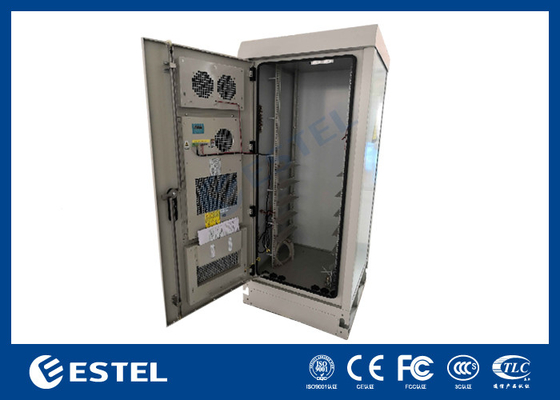 19 inch 35u Intergrated Outdoor Telecom Cabinets With Air Conditioner And Fan supplier
