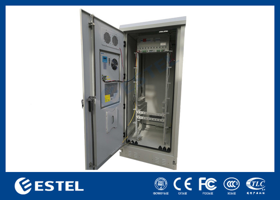 ET6575170A-30U Air Conditioner Cooling Outdoor Cabinet With Power Distribution Unit supplier