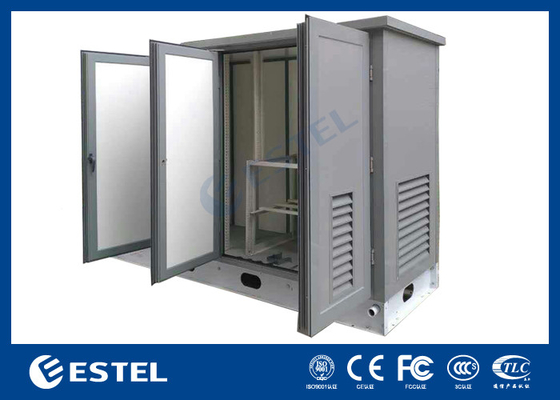 ET200100200C-200 Base Station Outdoor Cabinet Three Compartments With 3 Front Doors supplier