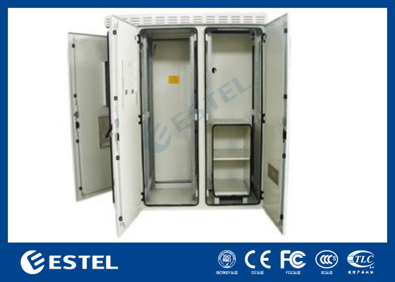 ET200100200C-200 Base Station Outdoor Cabinet Three Compartments With 3 Front Doors supplier