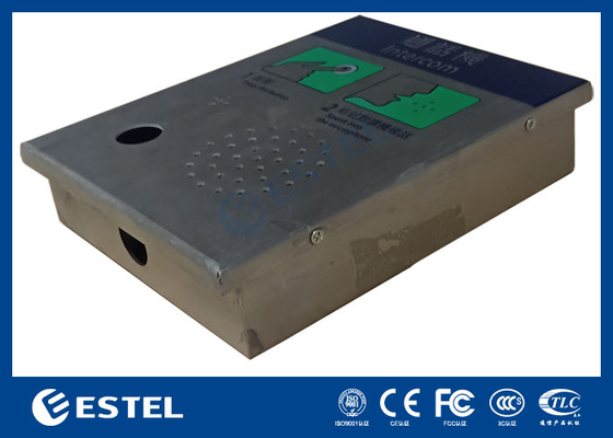 ET140417D-175 IP65 Waterproof Stainless Steel Wall Mounted Telecom Cabinet supplier
