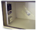 9U Waterproof Dustproof Pole Mounted Outdoor Telecom Cabinet / Custom Made Outdoor Box supplier