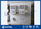 IP65 Three Bay Air Conditioner Cooling Outdoor Telecom Cabinets With CE Certificates supplier