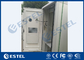 1500W Cooling Capacity Air Condirtioner Outdoor Telecom Cabinet With Front Rear Access supplier