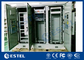 IP55 Triple Bay Racking Outdoor Telecom Enclosure With Air Conditoner Cooling System supplier