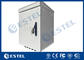 IP55 Pole Mounted Outdoor Telecom Cabinet With Cooling Fans 600mm Width 600mm Depth 900mm Height supplier