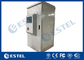 Assembled Type Galvanized Double Steel Outdoor Telecom Cabinet With Anti-theft Three-point Cabinet Lock supplier
