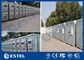 Air Conditioner Cooling 19”Mounting Rack Galvanized Steel Outdoor Telecom Cabinet supplier