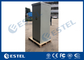 Galvanized Steel Outdoor Telecom Cabinet Single Wall With Heat Insulation Including 38U Rack supplier