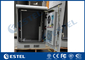 Heat Exchanger Cooling Galvanized Steel Outdoor Telecom Cabinet Including 19”Equipment Rack supplier