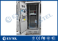Air Conditioner Cooling System Outdoor Equipment Cabinet IP55 19”Rack With Rectifier supplier