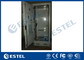 Galvanized Steel With Heat Insulation Outdoor Telecom Cabinet With Heat Exchanger supplier