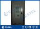 High Quality Galvanized Steel Outdoor Telecom Cabinet With Heat Exchanger And Fans supplier