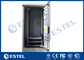 Aluminum Stand Alone Highly Versatile Modular Outdoor Equipment Cabinet With Front Access supplier