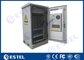 Heat Exchanger Cooling System Outdoor Telecom Cabinet Galvanized Steel With One Front Door supplier