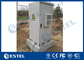 One Compartment Galvanized Steel Double Wall Outdoor Telecom Cabinet IP55 supplier