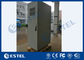 Double Wall Galvanized Steel Outdoor Telecom Cabinet With Four Cooling Fans supplier