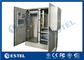 IP65 Two Bays Outdoor Telecom Enclosure Air Conditioner Cooling Cabinet supplier