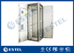 Fireproof Material Double Wall Air Conditioner Cooling Galvanized Steel Outdoor Telecom Cabinet supplier