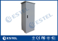 42U Outdoor Telecom Cabinet Galvanized Steel 19 Inch Rack One Front Door supplier