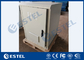 IP55 Two Compartments Outdoor Cabinet Including Equipments And Battery supplier