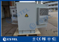 IP55 Galvanized Steel Integrated Outdoor Telecom Cabinet With Two Doors supplier