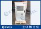 IP55 Galvanized Steel Outdoor Telecom Cabinet With Front &amp; Rear Access supplier