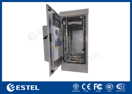 20U 1.2mm thickness Double Door Electrical Cabinet 19” standard rack with 30mm heat insulation supplier