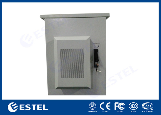 Small DC48V LED Outdoor Telecom Enclosure Anticorrosion Single Wall Structure Air Conditioner 500w And Two Fans supplier