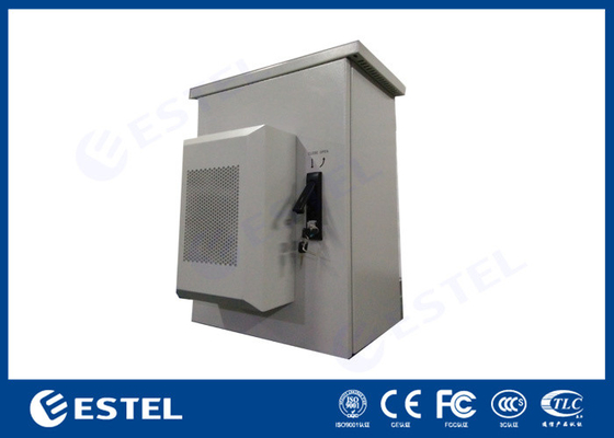 Fans And TEC Hot Dip Galvanized Steel IP55 Outdoor Telecom Enclosure Weatherproof Electronics Box supplier