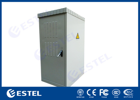 1 Compartment 1.2mm Galvanized Steel  Outdoor Electrical Enclosure Double Walls Air Conditioner supplier